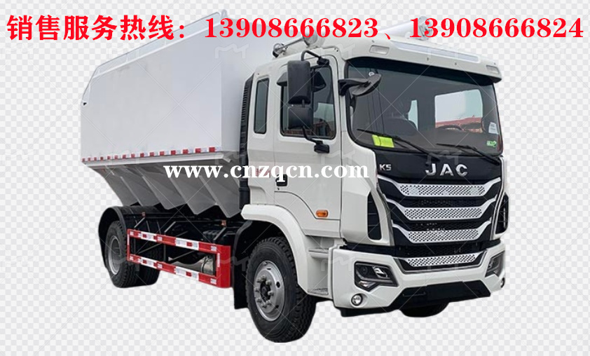 江淮K5單橋散裝飼料運輸車